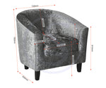 ZNTS Hammond Tub Chair 300-309-023