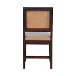 Cream Boucle Rattan Chair IN3587