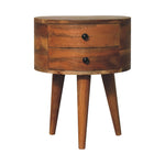 Odyssey Oak-ish Tripod Bedside IN3598