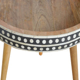 Large Dotted End Table IN952