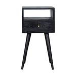 Mini Ash Black Bedside IN967