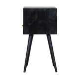 Mini Ash Black Bedside IN967