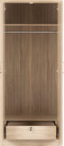 ZNTS Lisbon 2 Door Wardrobe 100-101-054