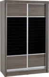 ZNTS Lisbon 2 Door Sliding Wardrobe 100-101-060