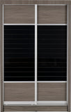 ZNTS Lisbon 2 Door Sliding Wardrobe 100-101-060