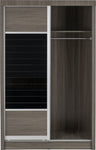 ZNTS Lisbon 2 Door Sliding Wardrobe 100-101-060