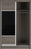 ZNTS Lisbon 2 Door Sliding Wardrobe 100-101-060