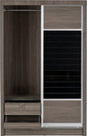 ZNTS Lisbon 2 Door Sliding Wardrobe 100-101-060