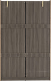 ZNTS Lisbon 2 Door Sliding Wardrobe 100-101-060