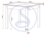 ZNTS Panama Dining Set 400-401-066