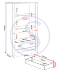 ZNTS Ludlow Bookcase 300-306-028