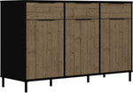 ZNTS Madrid 3 Door Sideboard 400-405-039