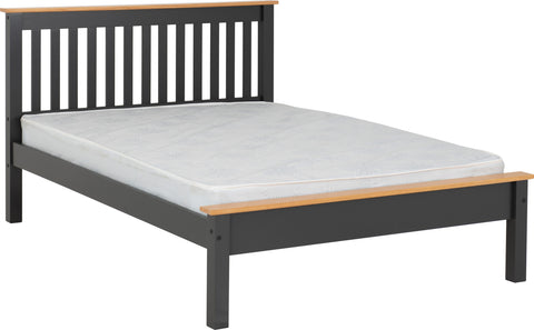 ZNTS Monaco 4'6" Bed Low Foot End 200-203-113