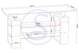 ZNTS Milan TV Unit 300-305-040