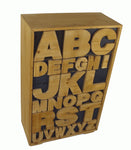Alphabet Cabinet 54 x 26 x 89cm N0140