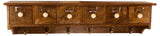 Shelf with 6 Drawers & Hooks N0508