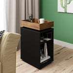 ZNTS Naples Storage Side Table 300-302-045