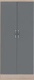 ZNTS Nevada 2 Door All Hanging Wardrobe 100-101-191