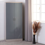 ZNTS Nevada 2 Door All Hanging Wardrobe 100-101-191