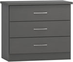 ZNTS Nevada 3 Drawer Chest 100-102-151