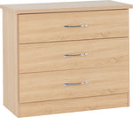 ZNTS Nevada 3 Drawer Chest 100-102-116