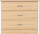 ZNTS Nevada 3 Drawer Chest 100-102-116