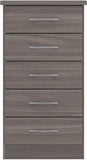 ZNTS Nevada 5 Drawer Narrow Chest 100-102-148