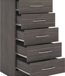 ZNTS Nevada 5 Drawer Narrow Chest 100-102-148