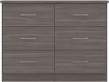 ZNTS Nevada 6 Drawer Chest 100-102-146