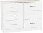 ZNTS Nevada 6 Drawer Chest 100-102-109