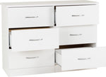 ZNTS Nevada 6 Drawer Chest 100-102-109