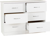 ZNTS Nevada 6 Drawer Chest 100-102-109