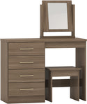 ZNTS Nevada 4 Drawer Dressing Table Set 100-105-019