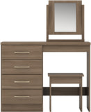 ZNTS Nevada 4 Drawer Dressing Table Set 100-105-019