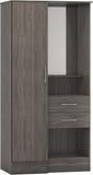 ZNTS Nevada Vanity 1 Door Wardrobe 100-101-154