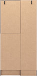 ZNTS Nevada Vanity 1 Door Wardrobe 100-101-151