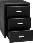 ZNTS Prado 3 Drawer Bedside 100-103-024