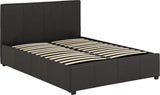 ZNTS Prado Plus 4'6" Storage Bed 200-203-042