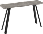 ZNTS Quebec Wave Edge Console Table 300-304-028