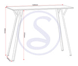 ZNTS Quebec Bar Table Set 400-401-272