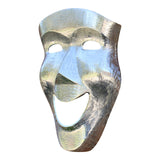 Silver Metal Wall Decor, Medium Face S-OR1022