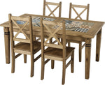 ZNTS Salvador Tile Top Dining Table 400-403-035