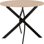 ZNTS Sheldon Round Wooden Top Dining Table 400-403-066