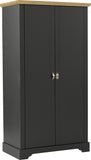 ZNTS Toledo 2 Door Wardrobe 100-101-125