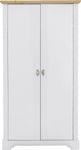 ZNTS Toledo 2 Door Wardrobe 100-101-124