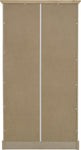 ZNTS Toledo 2 Door Wardrobe 100-101-124