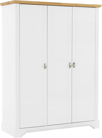 ZNTS Toledo 3 Door Wardrobe 100-101-126