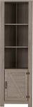 ZNTS Zurich 1 Door Bookcase 300-306-039