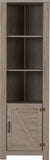 ZNTS Zurich 1 Door Bookcase 300-306-039