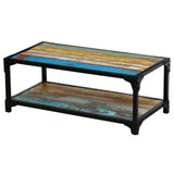 ZNTS Coffee Table Solid Reclaimed Wood 243272